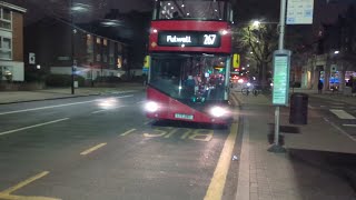 267 To Fulwell UK Transport Abellio London LT987 LTZ2187  4 Mar 24 [upl. by Nwahsel]