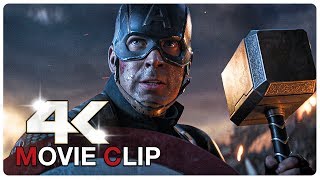 Avengers Endgame Final Battle Scene 4K 60fps Avengers Assemble [upl. by Nnaarat]