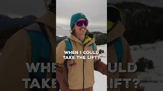 Resort Skiing vs Backcountry Skiing [upl. by Buderus]