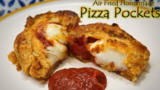 Air Fried Pizza Pockets from Scratch [upl. by Irami666]