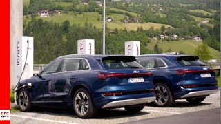 Electric Audi etron on Tour [upl. by Akinohs]