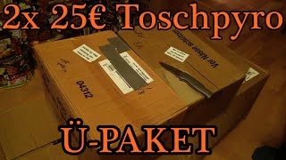 Toschpyro 2x 25€ Überraschungspaket Unboxing  Charge Silvester 20152016 [upl. by Nobell]