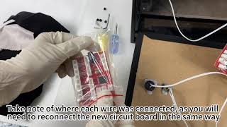 YR22C circuit board replacement tutorial [upl. by Eniruam]