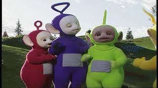 Teletubbies  Falling Down Dance  Magical Event Tap Dancing Teddy Bear HD 1997 50fps [upl. by Letnahs]