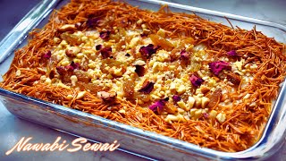 Nawabi Sewai Recipe  Royal Indian Dessert for Festivals amp Special Occasions [upl. by Johann878]