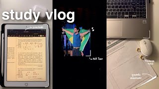 study vlog 🎧 🖇️  estudos simulado questões discursivas comprinha e show do niall horan [upl. by Maroj915]