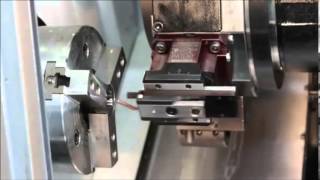 BroachingSlotting Tool in Action on a Lathe [upl. by Salbu519]