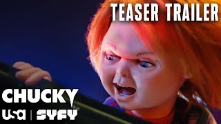 CHUCKY Official Teaser Trailer  Season 2  Chucky TV Series  SYFY and USA Network [upl. by Anaizit]