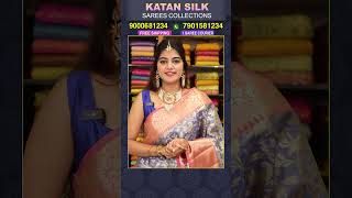 Premium Quality Katan Silk Sarees Collection  Katan Sarees  Silk Sarees  Gitakrishna Silks [upl. by Alicul]