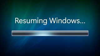 Windows Hibernation  Resume Screens [upl. by Sydelle]