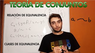 RELACIÓN DE EQUIVALENCIA CLASES DE EQUIVALENCIA Y CONJUNTO COCIENTE  TEORÍA DE CONJUNTOS [upl. by Lepp]