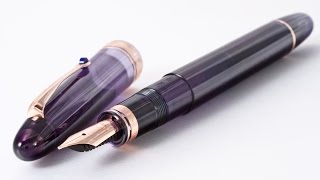 Omas Ogiva Vision Limited Edition Fountain Pen Review [upl. by Ahsal]