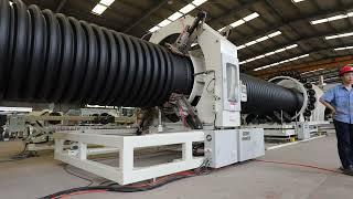 SL1600 produces up to 2000mm double wall corrugated pipes [upl. by Nnazus]