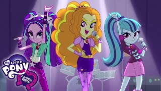 My Little Pony  Welcome to the Show  MLP Equestria Girls  Rainbow Rocks Childrens Cartoon [upl. by Assirram]