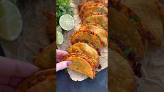 Crispy Chicken Tacos easyrecipe lunchtime tacos [upl. by Cornel]