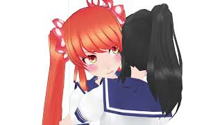 ðŸ§¡ MMD Osana X Ayano 30 Seconds Hug ðŸ§¡ [upl. by Pry778]