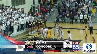 Concordia falls to Delta in 3A regional [upl. by Parshall]