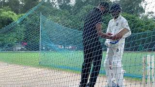 Arpit rana practice with Airliner Cricket Academy head coach Pradeep Kochar Sir 🏏🇮🇳 [upl. by Philomena]