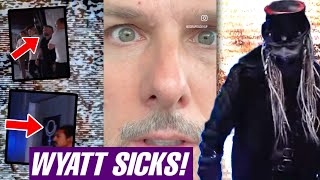 WYATT SICKS ADAM PEARCE INTERRUPTED PLUTO SYMBOL BACKSTAGE Latest WWE Thought amp Theories [upl. by Pence]