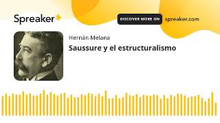 Saussure y el estructuralismo [upl. by Yrmac46]