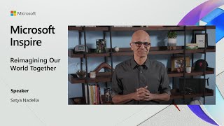 Microsoft Inspire 2020 CEO Satya Nadella [upl. by Ardeid]