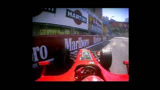 Schumacher pretending to crash and stall Monaco 2006 [upl. by Halima]