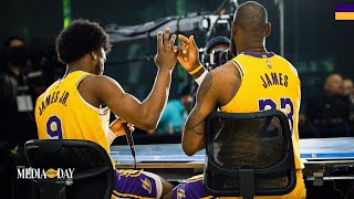 Lakers 2024 Media Day  Clips of Best Questions and Moments [upl. by Asyle]