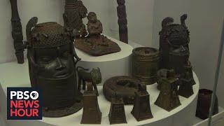 Museum works to repatriate artifacts looted from West Africa [upl. by Gilbertson]