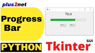 Tkinter Progressbar to show status with options and methods to manage and display values [upl. by Noreh]