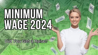 What is the Minimum Wage 2024 for all 50 States Explained minimumwage [upl. by Trilbee194]