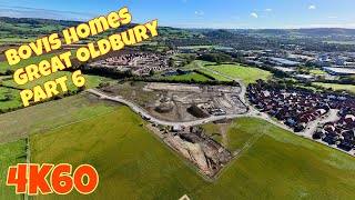 Great Oldbury Stonehouse in Gloucestershire new Bovis homes development part 6 221023 [upl. by Lebbie]