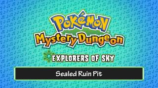 051  Sealed Ruin Pit  Pokémon Mystery Dungeon  Explorers of Sky [upl. by Valoniah]