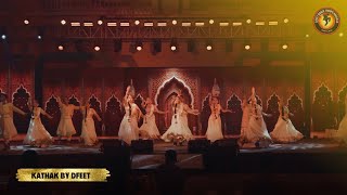 Kathak Dance performance  Best Kathak Fusion by Dfeet Dance Troupe  Mohey Rang do laal [upl. by Laurens]