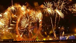 THE MOST OF BEAUTIFUL FIREWORKS EVER IN THE WORLD  LONDON  2014 [upl. by Jankell]