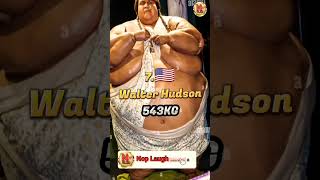 amazing world top 10 Fattest person ever record [upl. by Lleira]