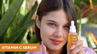 The Ceel Vitamin C Face Serum Brightening Moisturizing Anti Aging Serum for Dark Spots Wrinkles [upl. by Anavoj]