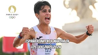 España reina en la marcha en los Juegos Olímpicos de París 2024  Atletismo  Día 7 [upl. by Case521]