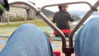 熊本 芦北海浜総合公園 ﾛｰﾗｰﾘｭｰｼﾞｭ  kumamoto Japan rollerluge [upl. by Anaeda]