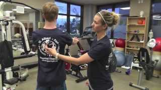 Active Physio Works Middle and Lower Trapezius Exercise [upl. by Keen]