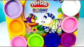 Plastilina Play Doh Caja de Muchos Colores Aprende Los Colores [upl. by Sirc876]