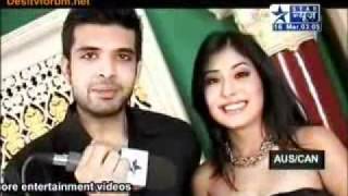 Karan Kundra amp Kritika Kamra On SBS 16th March 2011 [upl. by Aerdnna700]