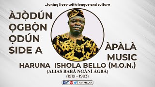 Ajodun Ogbon Odun Side A by Haruna Ishola  Apala Evergreen Music [upl. by Amik807]