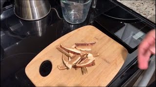 Reishi Ganoderma lucidum Mushroom Tea or Decoction  Simple Slow Cook Method [upl. by Ylera]