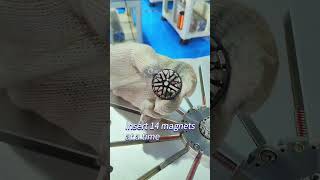 FPV motor rotor insert magnetic steel machineAutomatic magnetic steel insert machine [upl. by Cross]