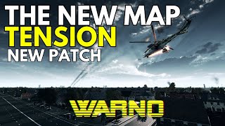 THE NEW MAP TENSION  WARNO GAMEPLAY [upl. by Senn]