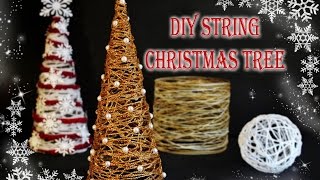 DIY String Christmas Tree [upl. by Zanahs]