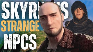 Skyrims Strange NPCs [upl. by Esirrehc]