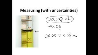 Measuring with Uncertainties [upl. by Itsym]