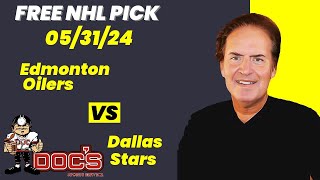 NHL Pick  Edmonton Oilers vs Dallas Stars Prediction 5312024 Best Bets Odds amp Betting Tips [upl. by Araek]