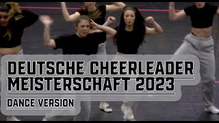 Deutsche CheerleaderMeisterschaft 2023  Dance Version AFVD [upl. by Ahsiekahs]